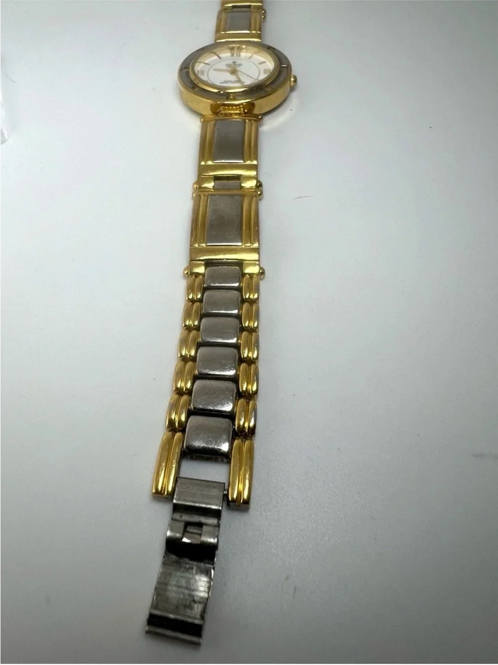 Croton Gold and Silver Two-Tone Ladies Quartz Watch